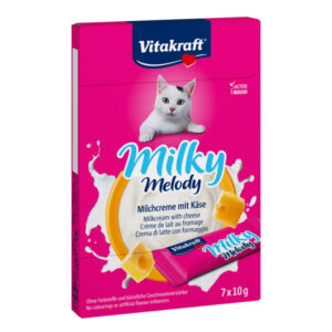 Vitakraft Milky Melody Milkcream With Cheese Cat Liquid Treat 7X10G 1.jpg