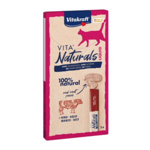 Vitakraft Vita Naturals Liquid With Beef Creamy Cat Treat 5X Tubes 75G 1.jpg