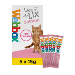 Webbox Lick E Lix Salmon Cat Treats 5Xsachets 75G 1.jpg