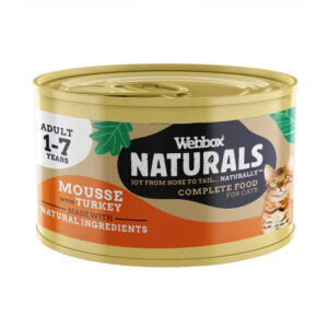 Webbox Naturals Turkey Mousse Wet Cat Food 85G 1.jpg