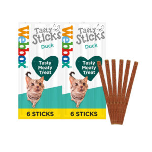 Webbox Tasty Sticks Duck Cat Treats 6Xsticks 30G 1.jpg