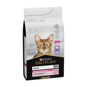 Purina Proplan Delicate Adult Cat Dry Food Optidigest - Turkey 1.5Kg