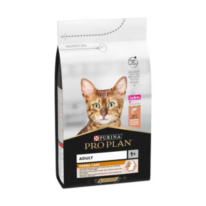 Purina Proplan Elegant Adult Cat Dry Food Optiderma - Salmon 1.5Kg