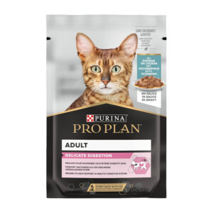 Purina Proplan Nutri Savour Delicate Adult Cat Wet Food Ocean Fish In Sauce 85G