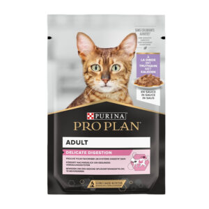 Purina Proplan Nutri Savour Delicate Adult Cat Wet Food Turkey In Sauce 85G