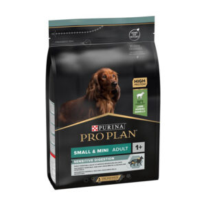 Purina Proplan Opti Digest, Sensitive Digestion Small And Mini Adult Dog Dry Food Lamb 3Kg