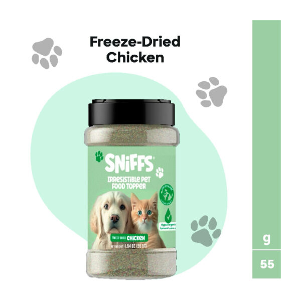 Sniffs food topper with chicken 55g 2