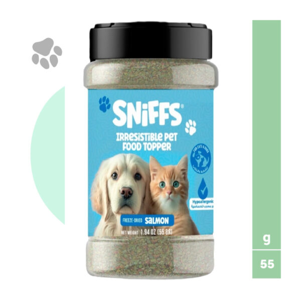 Sniffs food topper with salmon 55g