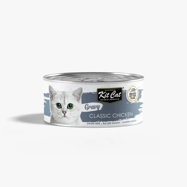 Kit Cat Gravy Canned Food - Classic Chicken 70g