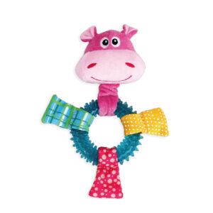 Pawise puppy Toy hippo ring 26cm