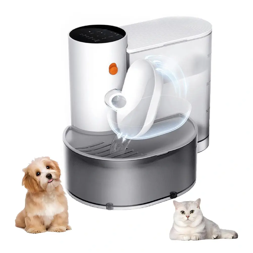 pet water fountain no filter needed for cats and dogs automatic water fountain petgravity